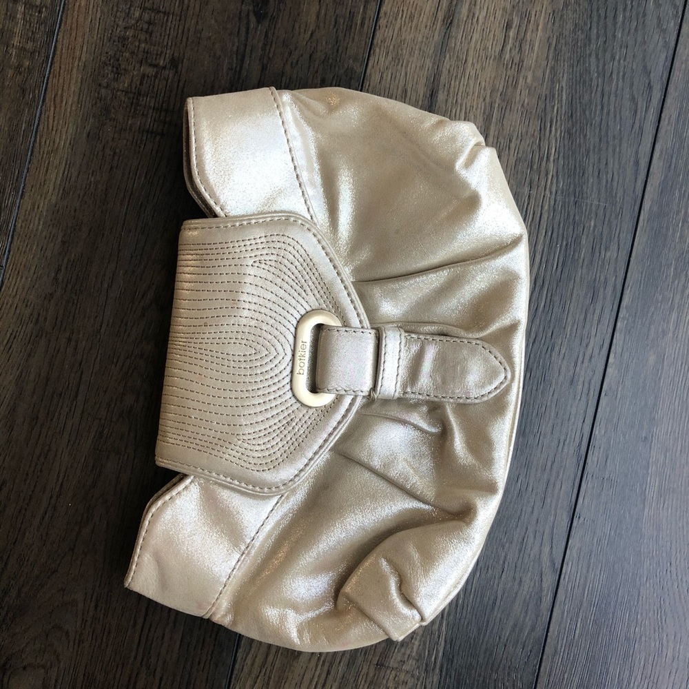 Botkier gold/champagne clutch purse - Picture 5 of 8